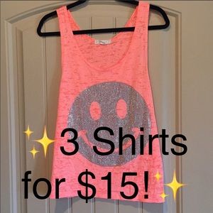 Smiley Face Tank Top